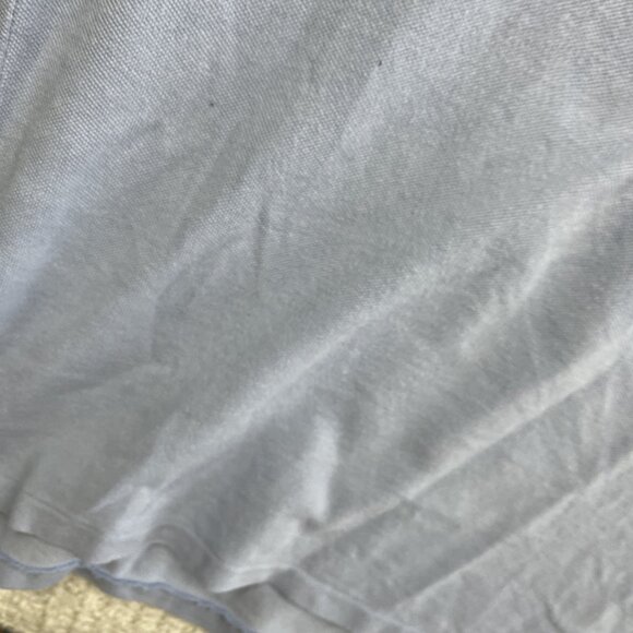 Polo Ralph Lauren Custom Slim Fit Mesh Baby Blue Cotton Polo Shirt Men XXL Read - Picture 9 of 16